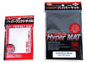 5x Perfect Fit Size Sleeves KMC Card-Barrier 100