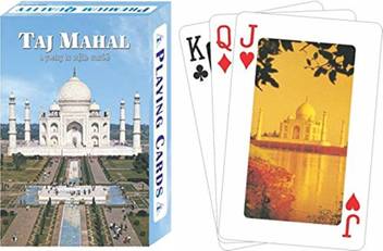 Skywalk India Souvenir Taj Mahal Playing Cards Perfect For