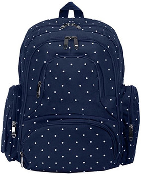 polka dot diaper bag