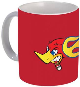Mugs4you Woody Woodpecker Kids Cartoon Coffee Mug Personalised