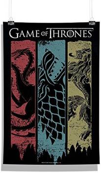 Redwolf Official Game Of Thrones Flag Wall Decor Home