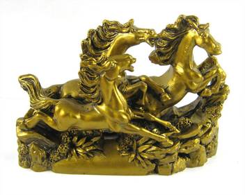 Estore Vastu Feng Shui 3 Three Triple Running Horse For Victory Success And Achievement Decorative Showpiece 14 Cm Price In India Buy Estore Vastu Feng Shui 3 Three Triple Running