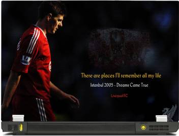 Skinshack Liverpool Fc Steven Gerrard Istanbul 2005 Dreams Came True 14 1 Inch Vinyl Laptop Decal 14 1 Price In India Buy Skinshack Liverpool Fc Steven Gerrard Istanbul 2005 Dreams Came