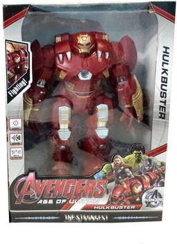 Starsky 9 Inches Avengers Hulk Buster Moving Robot Toy With Lights And Sound Multicolor 9 Inches Avengers Hulk Buster Moving Robot Toy With Lights And Sound Multicolor Buy Hulk Buster