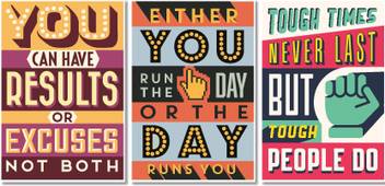 Inspirational Posters For Students Room And Office Wall Decor Set Of 3 13 19 Inches Motivational Quotes Q8 Paper Print Quotes Motivation Posters In India Buy Art