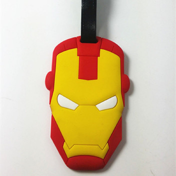 iron man luggage tag
