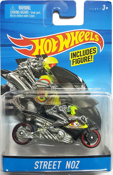 hot wheels motorbike with rider