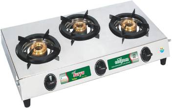Golden Surya Stainless Steel Manual Gas Stove Price In India Buy Golden Surya Stainless Steel Manual Gas Stove Online At Flipkart Com