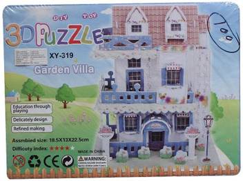 Toyswala Diy Toy Garden Villa Building 3d Puzzle Diy Toy Garden