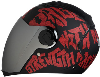 Full Face Motorcycle Silver visor 
