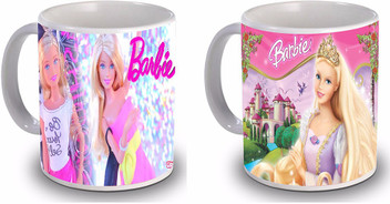 barbie coffee mug