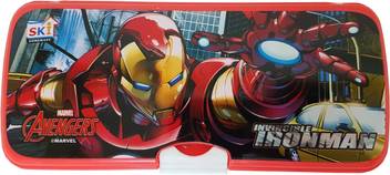 Flipkart Com Ski Xylo Big Avengers Ironman Art Plastic Pencil Box Box