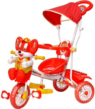 baby tricycle with parental control