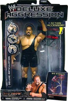 Wwe The Big Show Wrestling Deluxe Aggression 5 Figure By Jakks