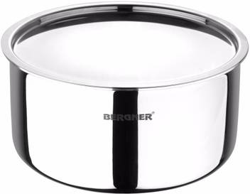 Bergner Argent Pot 4 1 L With Lid Price In India Buy Bergner Argent Pot 4 1 L With Lid Online At Flipkart Com