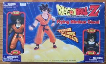 Dragon Ball Z Flying Nimbus Cloud With Goku And Gohan Flying