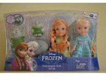Disney Frozen Petite Surprise Trolls Gift Set Anna Elsa Doll