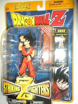 Dragon Ball Z Striking Z 5 Goku W Kamehameha Wave Action Figure