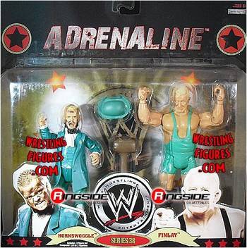 Jakks Hornswoggle Finlay Adrenaline 38 2 Pack Wwe Toy