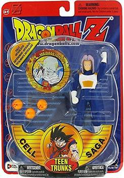 Dragon Ball Z 5 Teen Trunks W Saiyan Armor Action Figure Cell Saga