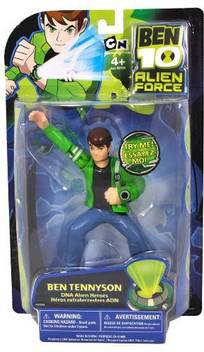 Bandai Cartoon Network Ben 10 Alien Force Dna Alien Heroes Collection Series 6 Inch Tall Action Figure Ben Tennyson With Light Up Omnitrix Cartoon Network Ben 10 Alien Force Dna Alien
