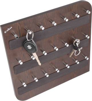 anikaa anikaa alyssa 21 hook key holder key holder key hold wood key holder wall mounted key holder key holder for the home key storage holder