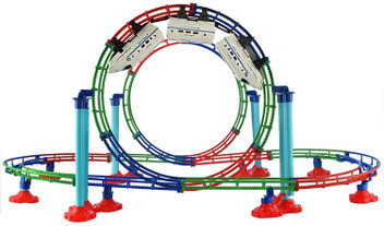 roller coaster train toy