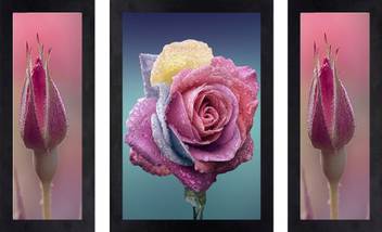 Craftsfest Pink Magic Rose Flower Painting Ink 20 Inch X 14 Inch