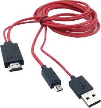 Scoria Mhl To Hdmi Media Adapter 1m Universal Mhl Micro Usb To Hdmi Cable 1080p Hdtv Adapter For Mhl 1 M Hdmi Cable Scoria Flipkart Com