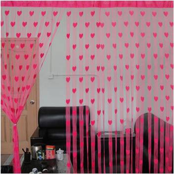 Rite Clique 190 Cm 6 Ft Net Window Door Curtain Pack Of 2