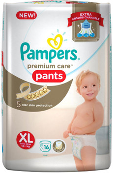 pampers xl flipkart