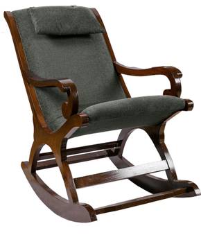 Surprise Interiors Greyrock Solid Wood 1 Seater Rocking Chairs