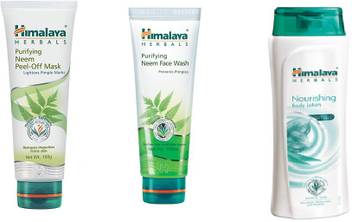 Himalaya Purifying Neem Peel Off Mask Purifying Neem Face Wash Nourishing Body Lotion Price In India Buy Himalaya Purifying Neem Peel Off Mask Purifying Neem Face Wash Nourishing Body Lotion Online