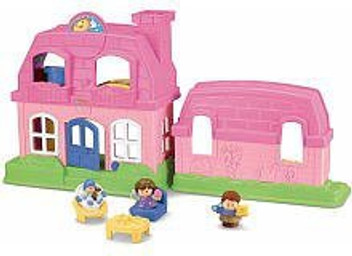 fisher price pink house