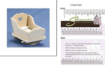 unfinished doll cradle