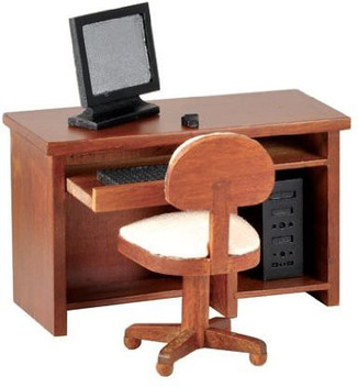 Dollhouse Desk /& Chair Set White Aztec Imports 2