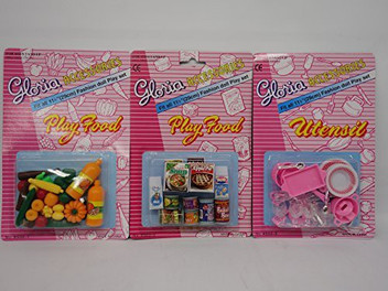 barbie play food