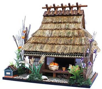 Generic Billy Handmade Dollhouse Kit Highway Series Shuzan Highway