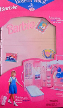 barbie travel house