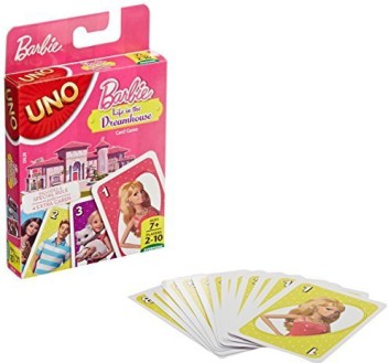 barbie uno card game