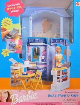 barbie restaurant playset