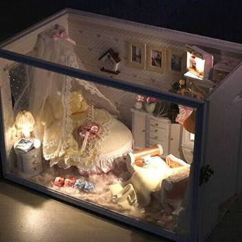 Earth Shop Hoomeda Diy Wooden Dollhouse Miniature With Led Furniture Perfect Wedding Hoomeda Diy Wooden Dollhouse Miniature With Led Furniture Perfect Wedding Buy Doll Toys In India Shop For Earth