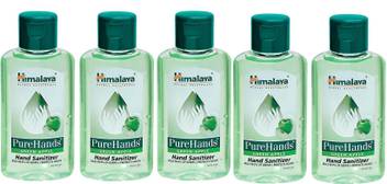 Himalaya Pure Hands Green Apple Hand Sanitizer Pack Of 5 250gm Hand Sanitizer Bottle Price In India Buy Himalaya Pure Hands Green Apple Hand Sanitizer Pack Of 5 250gm