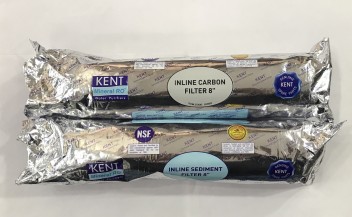 Kent Ro Spares 100/% Original Inline Sediment Filter /& Pre Carbon Filter Set