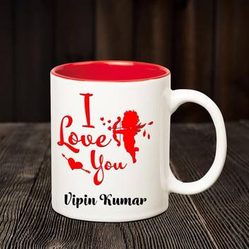 Chanakya I Love You Vipin Kumar Romantic Inner Red Coffee