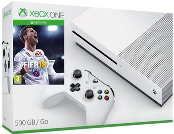 Microsoft Xbox One S Console 500gb Gb With Fifa 18 Price In India Buy Microsoft Xbox One S Console 500gb Gb With Fifa 18 White Online Microsoft Flipkart Com