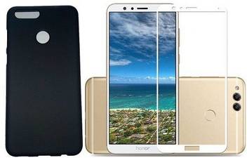 Buy Now Lcd With Touch Screen For Honor 7x White Display Glass Combo Folder
