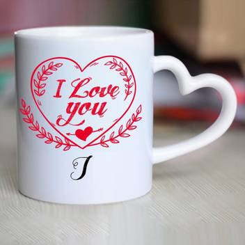 Huppme I Love You J Heart Handle Ceramic Coffee Mug Price In India Buy Huppme I Love You J Heart Handle Ceramic Coffee Mug Online At Flipkart Com I love the sentiments of the verve set stronger love.the actual sentiments and the fonts!! inr