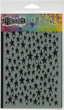 Dyan Reaveley/'s Dylusions Stencils 5/"x8/"-stained Glass