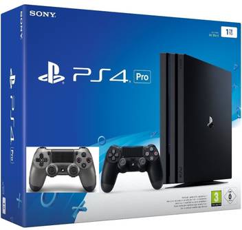 Sony Playstation 4 Ps4 Pro 1 Tb With One Extra Controller Steel Black Price In India Buy Sony Playstation 4 Ps4 Pro 1 Tb With One Extra Controller Steel Black Black Online Sony Flipkart Com